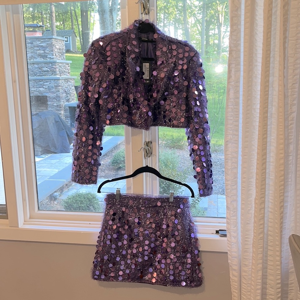 Nasty Gal Sequin Set